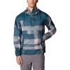 imageColumbia Mens Challenger WindbreakerNight Wave Super Mega PlaidNight Wave