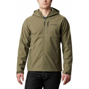 imageColumbia Mens Ascender Hooded Softshell JacketStone Green