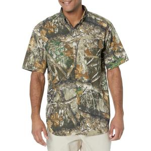 imageColumbia mens Super Sharptail Short Sleeve ShirtRealtree Edge