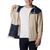 imageColumbia Mens Flash Challenger WindbreakerAncient FossilCollegiate Navy