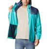 imageColumbia Mens Flash Challenger WindbreakerBright AquaDark Mountain
