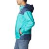 imageColumbia Mens Flash Challenger WindbreakerBright AquaDark Mountain
