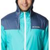 imageColumbia Mens Flash Challenger WindbreakerBright AquaDark Mountain