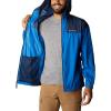 imageColumbia Mens Flash Challenger WindbreakerBright IndigoCollegiate Navy