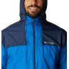 imageColumbia Mens Flash Challenger WindbreakerBright IndigoCollegiate Navy