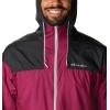 imageColumbia Mens Flash Challenger WindbreakerRed OnionBlack