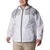 imageColumbia Mens Flash Challenger WindbreakerWhiteColumbia Grey