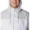 imageColumbia Mens Flash Challenger WindbreakerWhiteNimbus Grey