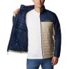 imageColumbia Mens Silver Falls JacketAncient FossilCollegiate Navy