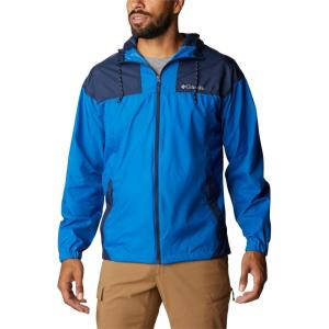 imageColumbia Mens Flash Challenger WindbreakerBright IndigoCollegiate Navy