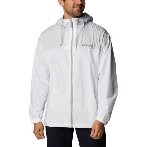 imageColumbia Mens Flash Challenger WindbreakerWhiteNimbus Grey