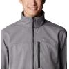 imageColumbia Mens Cruiser Valley Softshell JacketCity Grey  Black