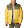 imageColumbia Mens Powder Lite JacketGolden NuggetStone Green