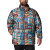 imageColumbia Mens Powder Lite JacketWarp Red Pathways Print