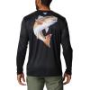 imageColumbia Mens Terminal Tackle PFG Carey Chen LsBlackRedfish