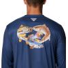 imageColumbia Mens Terminal Tackle PFG Carey Chen LsBlue
