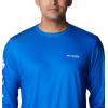 imageColumbia Mens Terminal Tackle PFG Carey Chen LsBlue MacawDorado