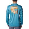 imageColumbia Mens Terminal Tackle PFG Carey Chen LsCanyon BlueIcy Morn Rainbow Trout