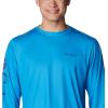 imageColumbia Mens Terminal Tackle PFG Carey Chen LsCompass BlueMarlin