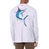imageColumbia Mens Terminal Tackle PFG Carey Chen LsCool GreyMarlin