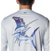 imageColumbia Mens Terminal Tackle PFG Carey Chen LsCool GreySailfish
