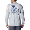 imageColumbia Mens Terminal Tackle PFG Carey Chen LsCool GreySailfish