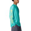 imageColumbia Mens Terminal Tackle PFG Carey Chen LsElectric TurquoiseMarlin