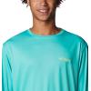 imageColumbia Mens Terminal Tackle PFG Carey Chen LsElectric TurquoiseMarlin