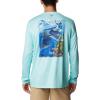 imageColumbia Mens Terminal Tackle PFG Carey Chen LsGulf StreamVivid Blue Reef Cup