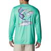 imageColumbia Mens Terminal Tackle PFG Carey Chen LsLight JadePelagic Trio