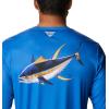 imageColumbia Mens Terminal Tackle PFG Carey Chen LsVivid BlueTuna