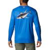 imageColumbia Mens Terminal Tackle PFG Carey Chen LsVivid BlueTuna