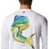 imageColumbia Mens Terminal Tackle PFG Carey Chen LsWhiteDorado