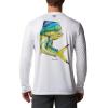 imageColumbia Mens Terminal Tackle PFG Carey Chen LsWhiteDorado