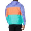 imageColumbia Mens Trail Traveler WindbreakerBright AquaDesert OrangePurple Lotus