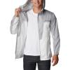 imageColumbia Mens Trail Traveler WindbreakerWhiteColumbia Grey