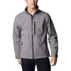 imageColumbia Mens Cruiser Valley Softshell JacketCity Grey  Black
