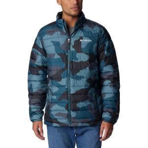 imageColumbia Mens Powder Lite JacketMetal Mod Camo Print