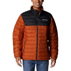 imageColumbia Mens Powder Lite JacketWarm CopperBlack