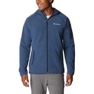 imageColumbia Mens Tall Heights Hooded SoftshellDark Mountain