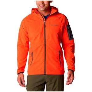 imageColumbia Mens Tall Heights Hooded SoftshellRed Quartz