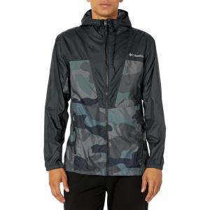 imageColumbia Mens Trail Traveler WindbreakerBlack Mod Camo PrintBlack