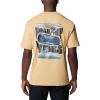 imageColumbia Mens Black Butte Graphic TeeLight CamelRoad Trip Vibes
