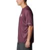 imageColumbia Mens Collegiate Terminal Tackle SS ShirtTam  Deep Maroon