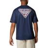 imageColumbia Mens Collegiate Terminal Tackle SS ShirtTeam Color