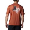 imageColumbia Mens Collegiate Terminal Tackle SS ShirtTex  Cedar