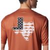 imageColumbia Mens Collegiate Terminal Tackle SS ShirtTex  Cedar