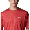 imageColumbia Mens Collegiate Terminal Tackle SS ShirtUga  Bright Red