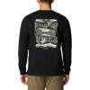 imageColumbia Mens Explorers Canyon Long Sleeve TShirtBlackRoad Trip Vibes