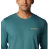imageColumbia Mens Explorers Canyon Long Sleeve TShirtCloudburstRoad Trip Vibes